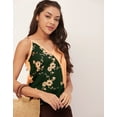 thumbnail image 6 of Moomaya Printed Spaghetti Strap Top, Sleeveless V-Neck Adjustable Tanks Camisole, 6 of 9