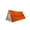 Orange, variant on Emergency Survival Tent.Large Zipper Reusable Survival Lightweight Life Tent Perfect for Camping, Hiking, and Backpacking.