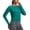 Green, variant on Women's UPF 50+ Long Sleeve Sun Shirts Crop Rash Guard UV Workout Tops SPF Slim Fit Lightweight Athletic Hiking Green M