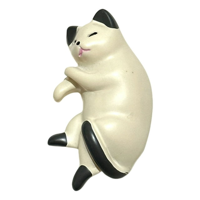 Cat Refrigerator 3D Cute Stickers for Kitchen Whiteboard Decoration