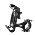 thumbnail image 3 of M Buder Aluminum Alloy Mobile Phone Bracket Mountain Bike Motorbike Navigation Holder Handlebar Mount 360 Degree Rotatable Waterproof Anti-Rust Anti-Slip Silicone Pad, Black (5.91 in / 15 cm), 3 of 6