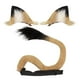 thumbnail image 1 of Sonducket 3Pcs Cat Ear Tail Leather Costume Halloween Kits Choker Lolita Cosplay Disfraces de disfraces Marrón león, 1 of 1