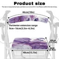thumbnail image 3 of COEQINE Marble Rollator Walker Medical Rollator Walker Seat & Back Covers Universal Soft Rollator Accessories Walker Seat Set 2 Pack Covers for People Using Walking Aids, 3 of 7