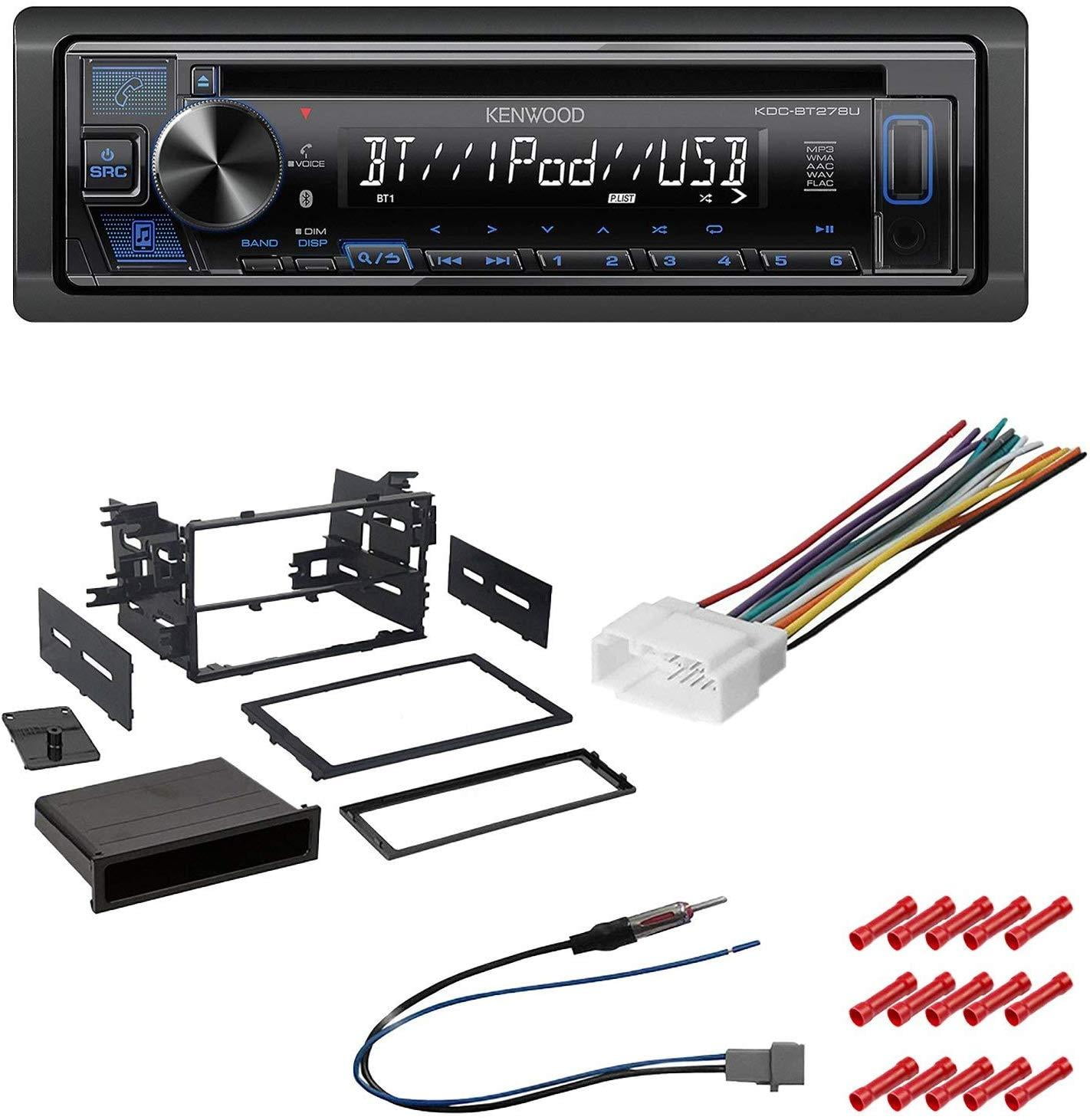 KIT8373 Kenwood Car Stereo with Bluetooth for 19992006 Honda CRV w