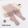 thumbnail image 2 of Karoyedx Girls Stockings Girls Tights for School Uniform Girls Cable Knit Tights Cotton Stockings for Kids Leggings Girls Pantyhose PK1 Size,4-6 Years, 2 of 8