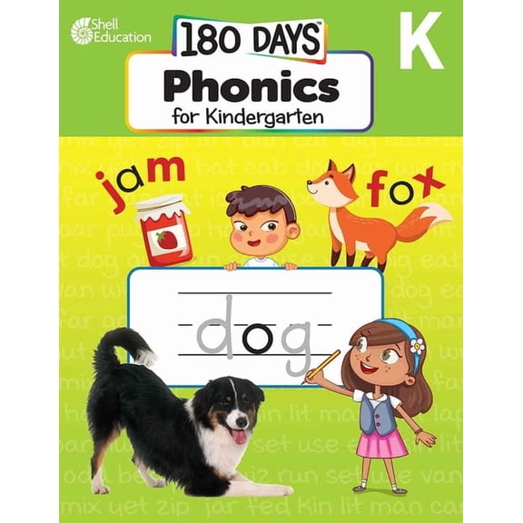 180 Days of Practice 180 Days(tm) Phonics for Kindergarten: Practice, Assess, Diagnose, (Paperback)