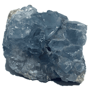 Vivid Sky Blue Celestite Mineral Geode - 3"-4"