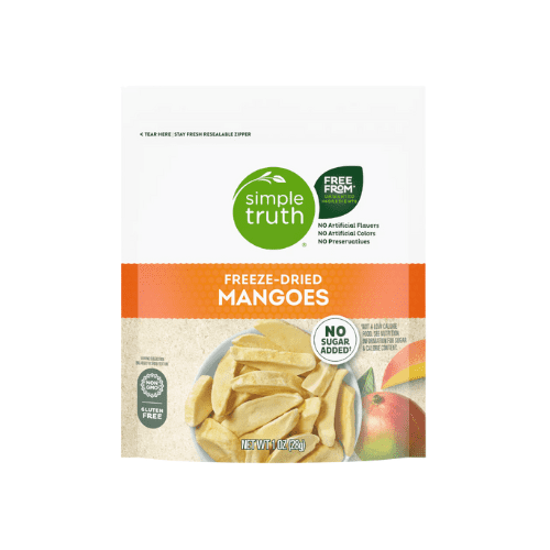 Simple Truth Freeze-Dried Mangoes No Sugar Added 2-Pack 1 oz