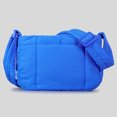 thumbnail image 3 of Bolso Nailon Elegante Hobo para Mujer Compras Acolchado Color Sólido Con Correa Ajustable, 3 of 9
