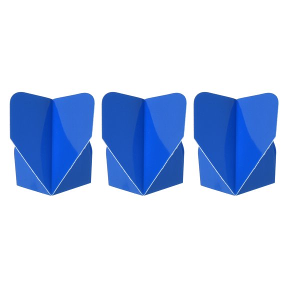 Uxcell Dart Flights, 3 Pack PET Standard Darts Accessories Blue