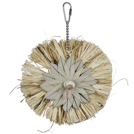 Prevue Pet Products Naturals Raffia Round Bird Toy