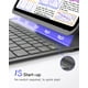 thumbnail image 4 of Funda con teclado para iPad Inateck para iPad 10th Gen 10.9" 2022, gris, 4 of 8