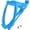 blue, variant on ZONKIE Lightweight Plastic Bike Water Bottle Cage, Road Mountain Electric Bikes Compatible