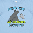 thumbnail image 4 of Inktastic Rhino That My Grandpa Loves Me with Cute Rhinos Boys or Girls Baby T-Shirt, 4 of 5