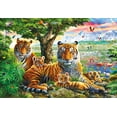 thumbnail image 2 of Buffalo Games - Two Thousand Piece Collection - Hidden Tigers - 2000 Piece Jigsaw Puzzle, 2 of 2