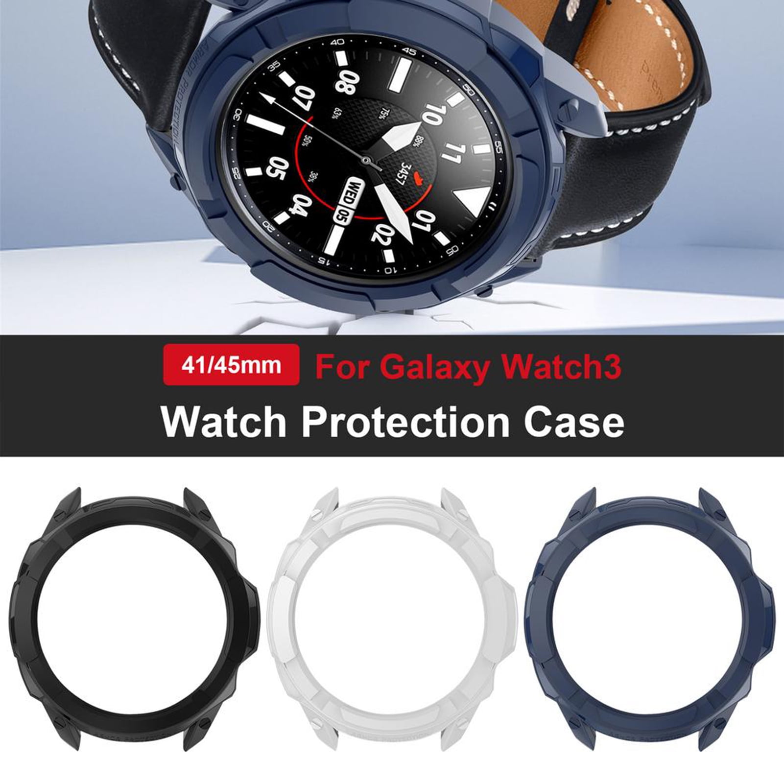 Waterproof Protective Shell Frame for Samsung Galaxy Watch 3 in Bahrain at BHD 12 Rating 5