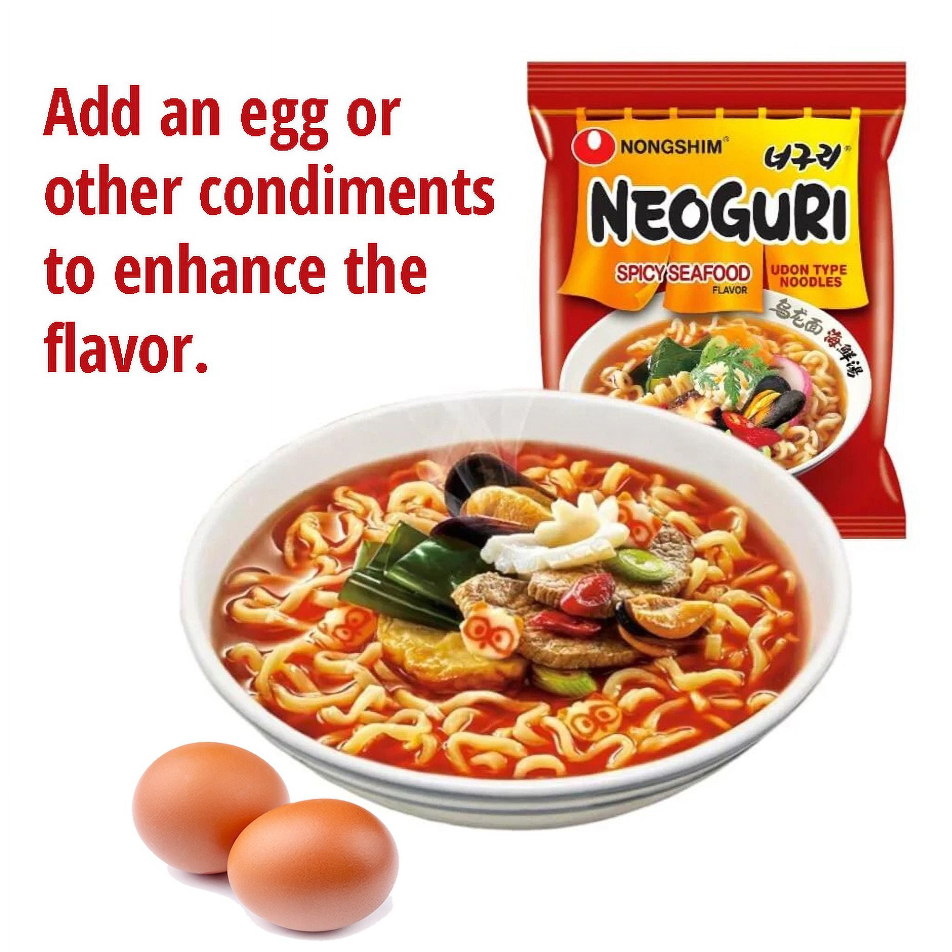 Nong-Shim NEOGURI: Where Spicy Seas Meet Korean Chewy Ramen