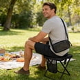 thumbnail image 3 of WUSUOWEI 2PCS Portable Collapsible Stool and Bag,Folding Chair with Storage Pouch,Lightweight and Handy Operation,Convertible Satchel for Hands,Compact Tools for Hiking,Fishing,Camping,Festivals, 3 of 9