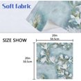 thumbnail image 2 of Coolnut Set of 6 White Flower Watercolor Napkins Cloth Napkins 20"x20", Washable Polyester Dinner Napkins for Parties, Wedding, Restaurant, 2 of 6