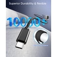 thumbnail image 6 of 65W Fast Charger for Steam Deck, Switch 2 2025 & ROG Ally - PD3.0 Foldable AC Adapter with 6.6FT USB C Cable, Switch 2 Charger Support TV Dock, PS Console, 6 of 6