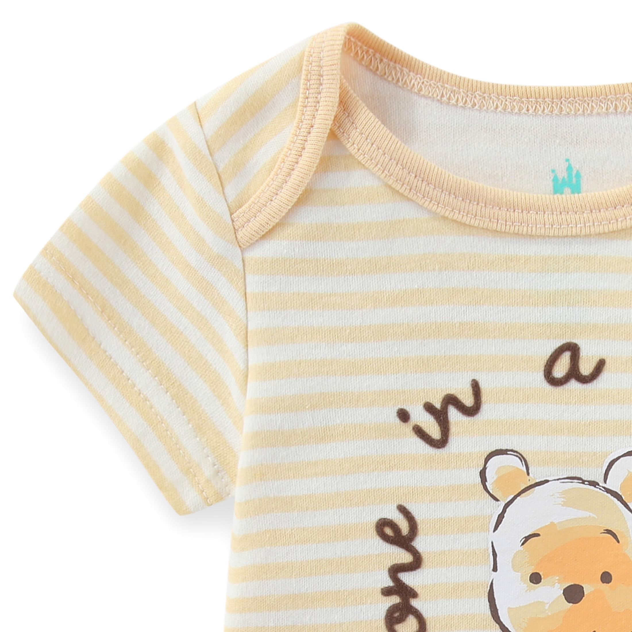Disney Winnie the Pooh Bodysuit (Baby Boys), 3 Pack, Sizes 3M-12M