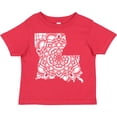 thumbnail image 3 of Inktastic Louisiana Silhouette Mandala Boys or Girls Toddler T-Shirt, 3 of 5