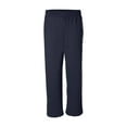 thumbnail image 2 of Gildan - Heavy Blend Open-Bottom Sweatpants - 18400 - Navy - Size: M, 2 of 3