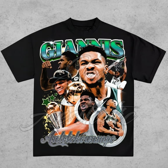 Giannis Antetokounmpo Basketball T-Shirt, Unisex Softstyle Shirt, For Sports Fan Gift