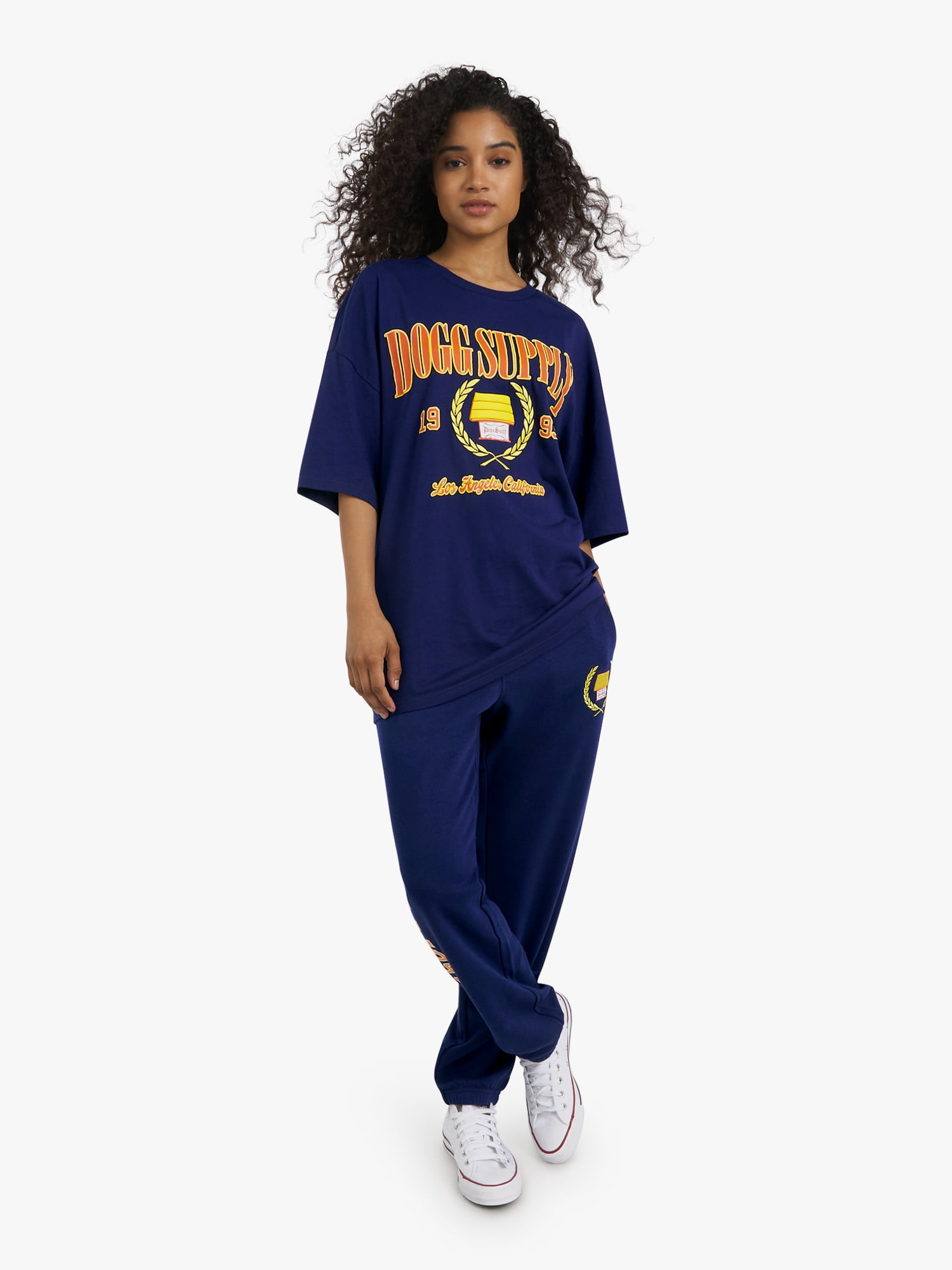 Dogg Supply by Snoop Dogg All-Gender Young Men's and Women's Collegiate Graphic Tee Shirt, Sizes XS - 5XL