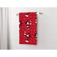 thumbnail image 2 of Mickey & Minnie 'Magical Snowfall' 2 Pack Hand Towel Set, 100% Cotton, 2 of 3