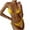 Yellow, variant on Two Piece Bikini Sets for Women String Bathing Suit Spaghetti Strap Halter Top with Side Tie Bikini Bottom(Yellow,L)