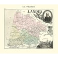 thumbnail image 3 of Migeon 13x12 Black Modern Framed Museum Art Print Titled - Landes Region France - Migeon 1869, 3 of 5
