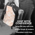 thumbnail image 6 of Bingfone Geese and Flower Reusable Insulated Lunch Bag Cooler for Work School Picnic or Travel, 6 of 9