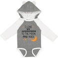 thumbnail image 3 of Inktastic I Love My Godfather to the Moon and Back Boys or Girls Long Sleeve Baby Bodysuit, 3 of 5