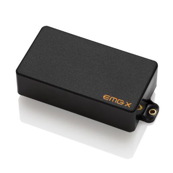 EMG 89X HUMBUCKER DUAL & SINGLE COIL MODE Pickup, Short Shaft, BRUSHED BLACK CHROME -NEW