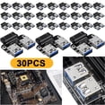 thumbnail image 1 of Adaptador Placa Base USB 3.0 20 Pines A Doble Tipo (A), 1 of 8