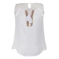 thumbnail image 2 of Blusa sin mangas Sunnimix de Encaje con borlas para mujer, 2 of 8