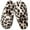 Beige Leopard, variant on Women's Cozy Memory Foam Slip on Slippers Fluffy Lined House Shoes with Anti-Slip Indoor Outdoor, Leopard,5-6 US