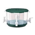 thumbnail image 2 of Rotating Beverage Dispenser for Fridge, 2026 New 4 Beverage Dispenser Tower, Plastic Drink Dispenser with Spigot, Water Bucket Split Lemonade Juice Container, 2 of 8