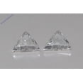 thumbnail image 3 of Triangle Natural Mined Diamond Stud Earrings 14k White Gold (0.92 Ct,I Color,VS2-SI1 Clarity), 3 of 3