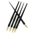 thumbnail image 1 of Scratch Pen for Kids 5Pcs Black Plastic Art Tools Art Creation, 1 of 9