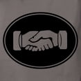 thumbnail image 3 of CafePress - Psi Upsilon Handshake T Shirt - Womens Comfort Colors® Shirt, 3 of 4