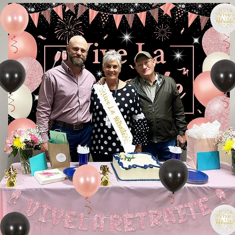 Retirement Party Decorations for Women Happy Retirement Balloons