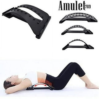 Back Massager Stretcher Support Lumbar Relief Back Stretcher Fitness M –  Convenient Stuff