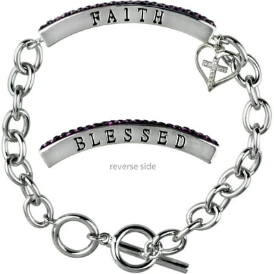 Swarovski Crystal FaithBlessed Toggle Bracelet Kuwait Ubuy