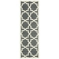 thumbnail image 3 of SAFAVIEH Chatham Giovanni Geometric Wool Area Rug, Dark Grey/Ivory, 8'9" x 8'9" Square, 3 of 10