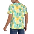 thumbnail image 2 of Fotbe Pineapples1 Baseball Jersey Shirt for Men and Women, Casual Short Sleeves Button Down T-Shirt-Large, 2 of 9