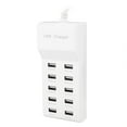 thumbnail image 1 of USB Charger, USB Adapter, 5V USB Splitter For PC Home Office Mobile Phone Travel Digital Camera US Plug, 1 of 8