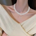thumbnail image 3 of HSHDLDF Collier Coquillage Puka pour Femmes Hommes Collier Surfeur Coquillage Cordon Collier Collier Ras du Cou Perles Colorées Collier Ajustable Été Boho Hawaii Boucle Perle Collier Bijoux Coquillage Naturel, 3 of 6