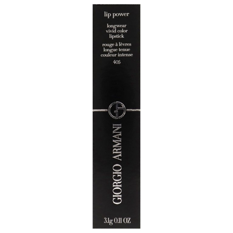 Giorgio Armani Lip Power Longwear Vivid Color Lipstick - 405